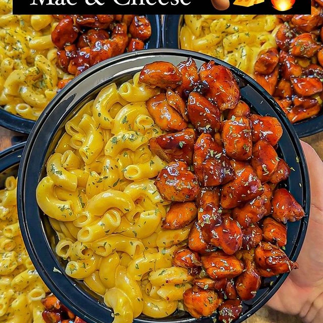 High Protein Honey BBQ Chicken Mac & Cheese🔥