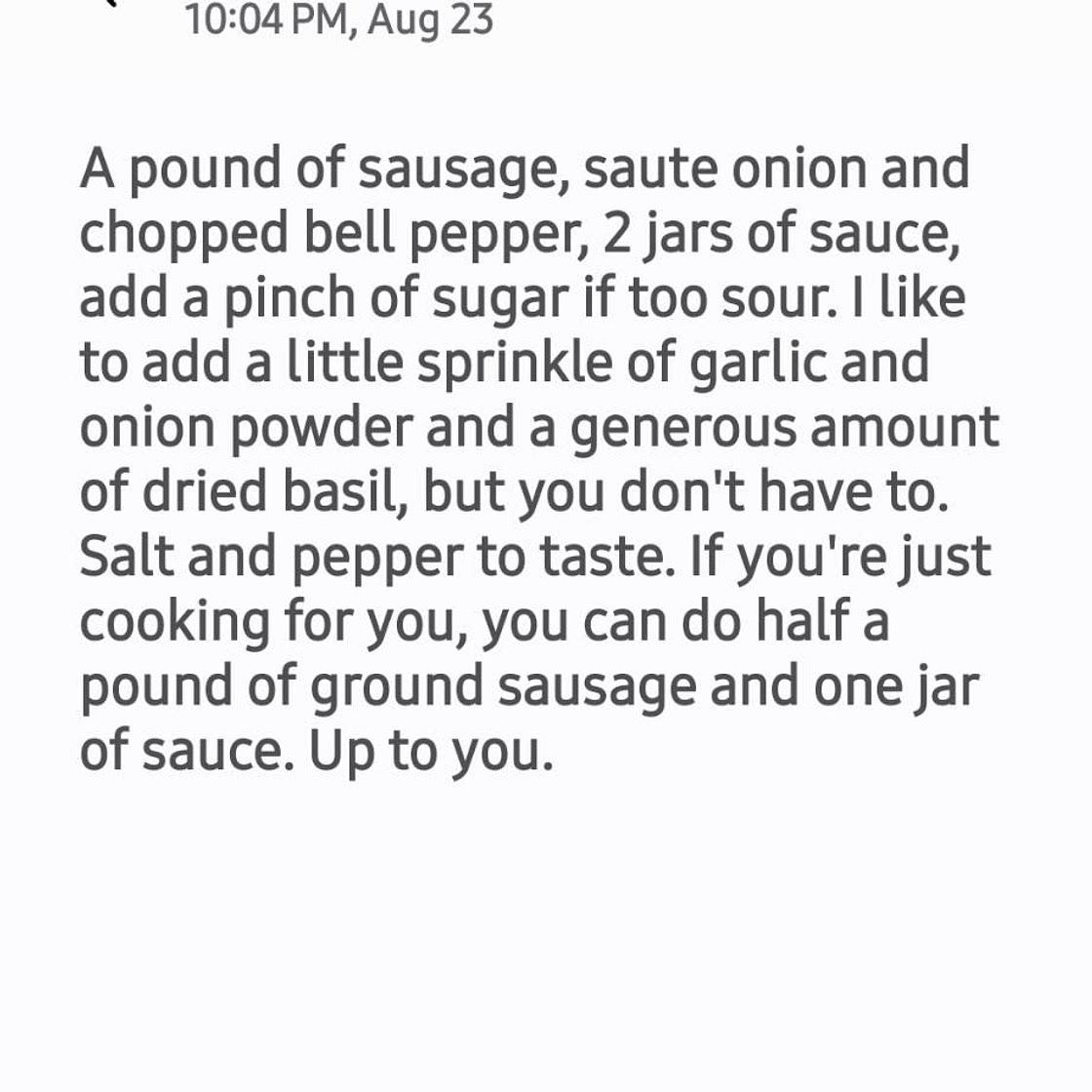 Mom's Spaghetti 🍝 😋 😍