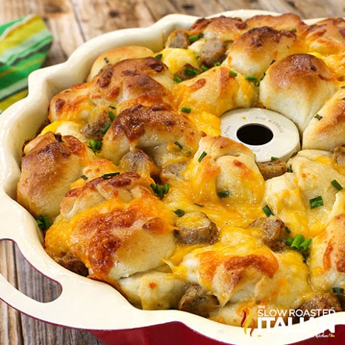 Savory Monkey Bread (Breakfast Recipe) + Video
