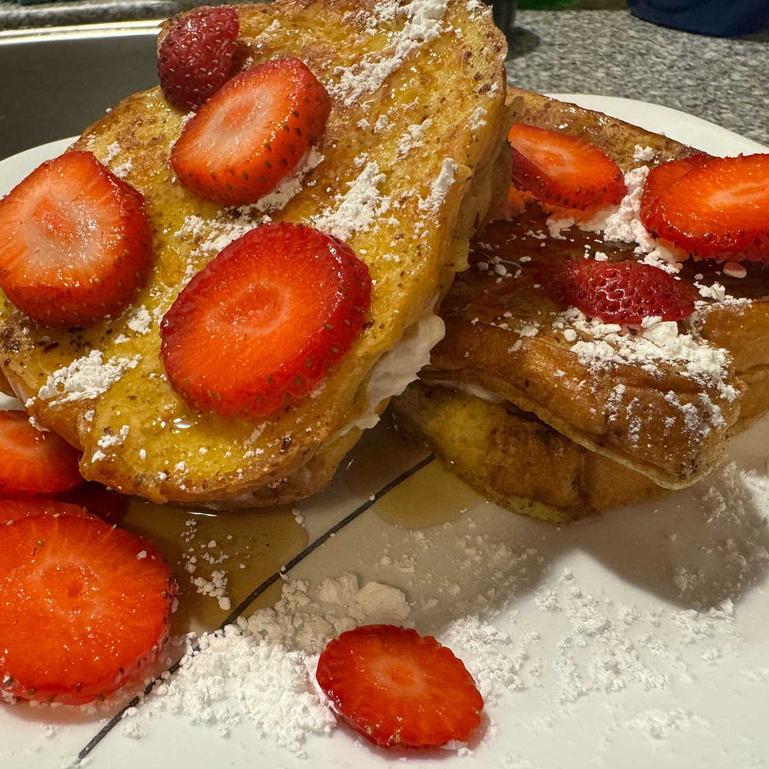 Strawberry Cheesecake French Toast
