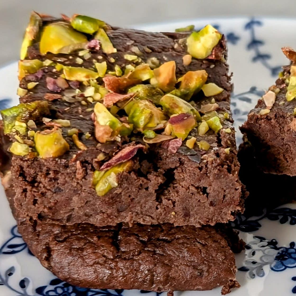 Black bean performance brownies