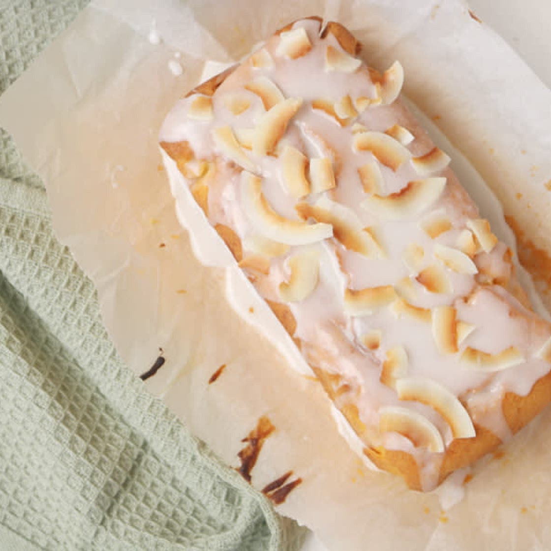 Coconut & Lime Loaf Cake - Gluten Free