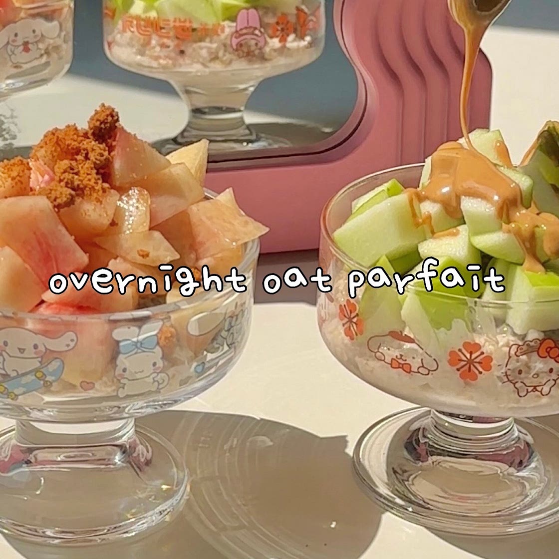Overnight oat parfait