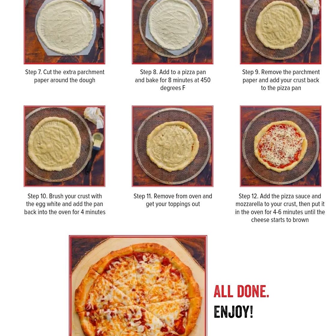 Pizza instructions part2