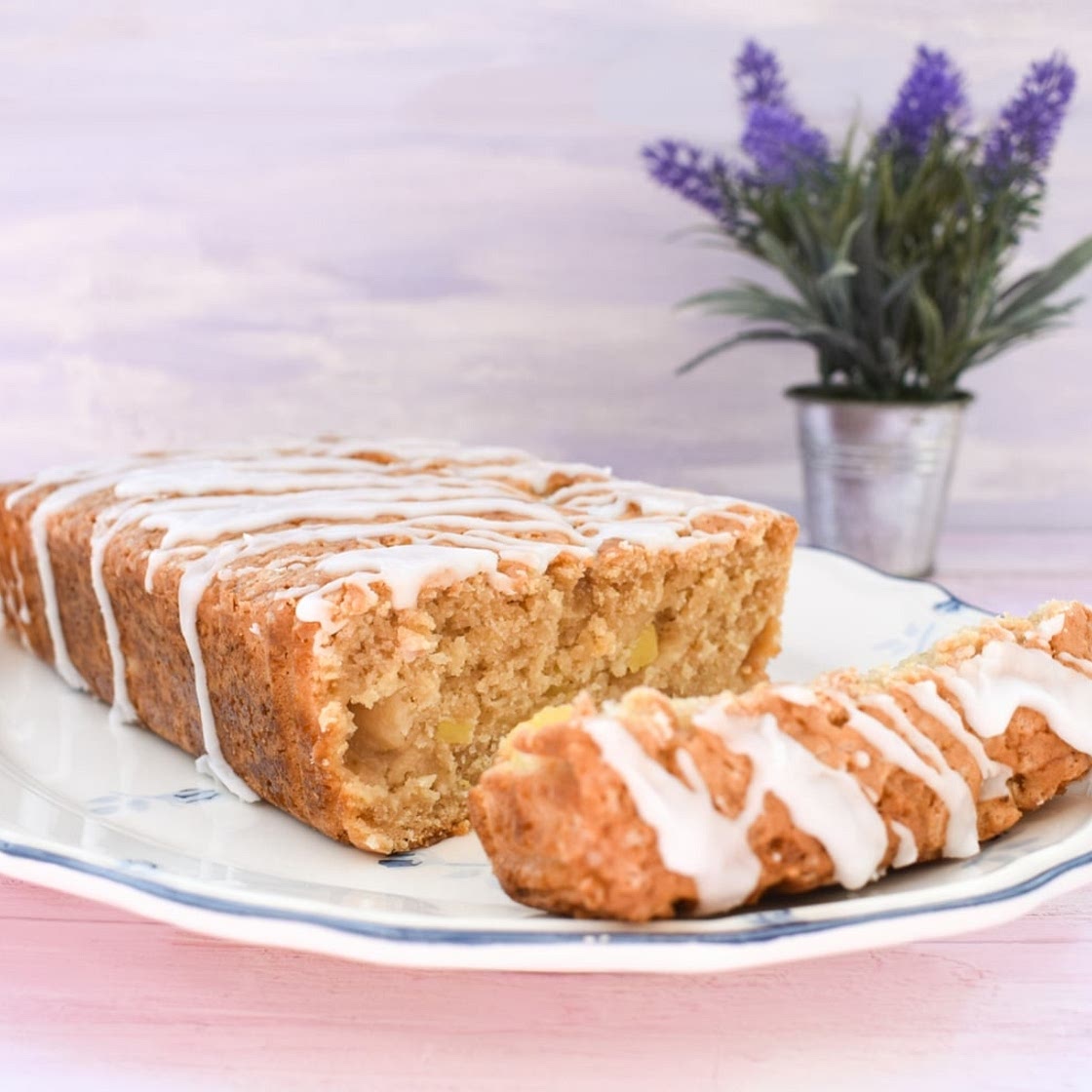 Vegan Pineapple Coconut Cake with Tinned Pineapple