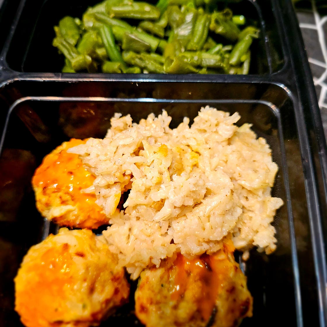 Buffalo chicken meatballs