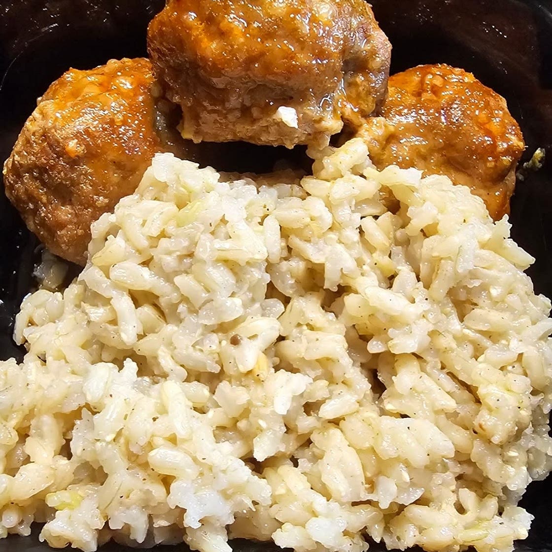 Honey Sriracha turkey meatballs