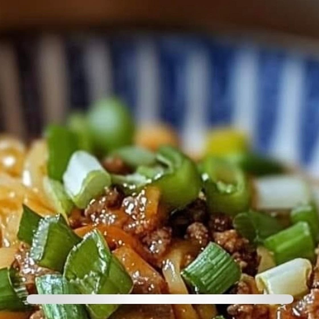 Mongolian Beef Noodles