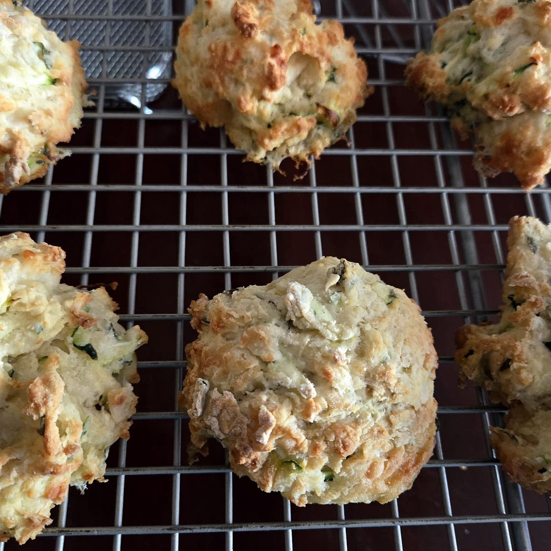 Zucchini Biscuits (Parmesan Herb)
