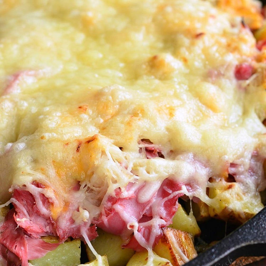 Reuben Loaded Roasted Potatoes