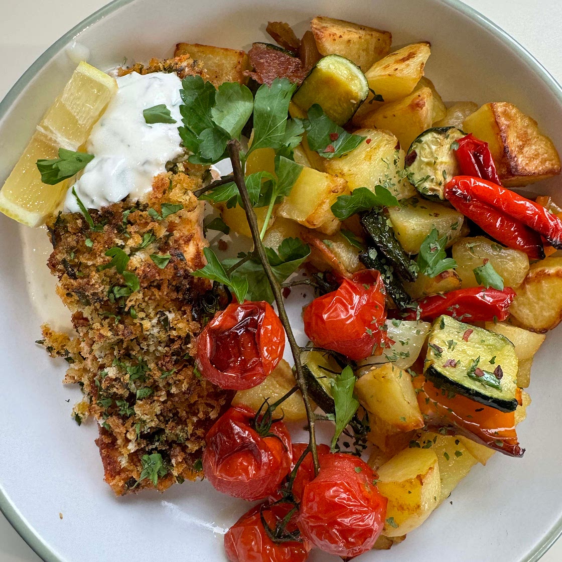 Herb Crusted Salmon