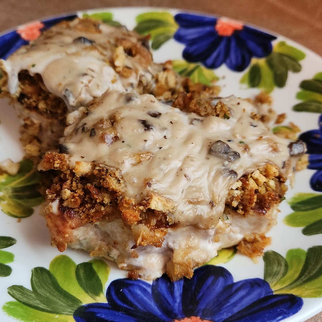 Pork Chops in Stuffing