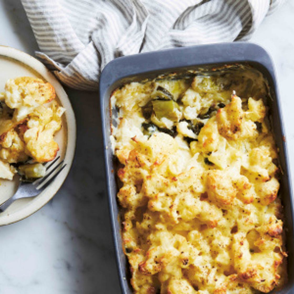 Cheesy Cauliflower Bake