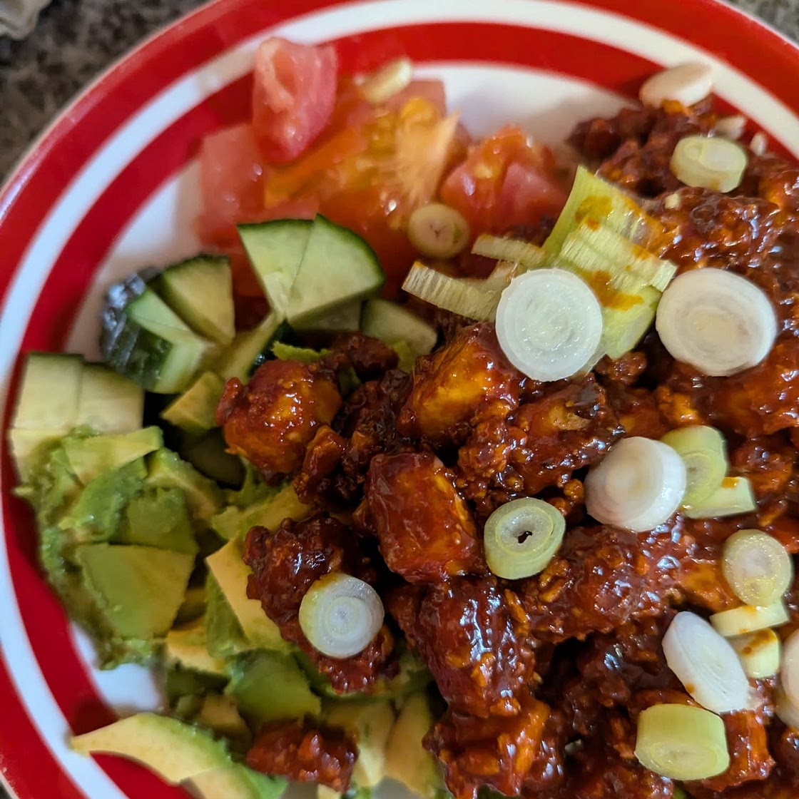 Crispy Gochujang Korean Tofu