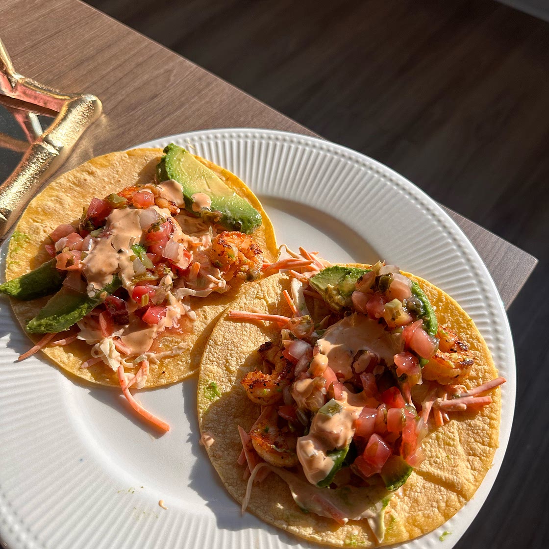 Crunchy Shrimp Tacos