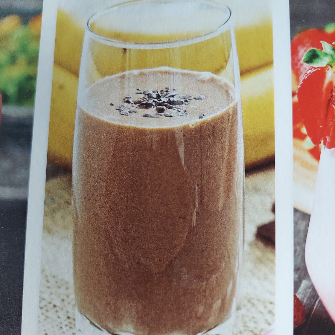 Peanut chocolate bliss smoothy