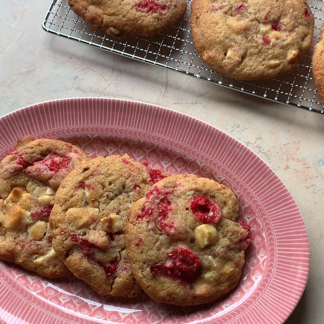 Raspberry cookies 🩷