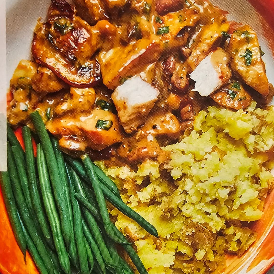 Creamy Chicken, Bacon & Mushroom Stew