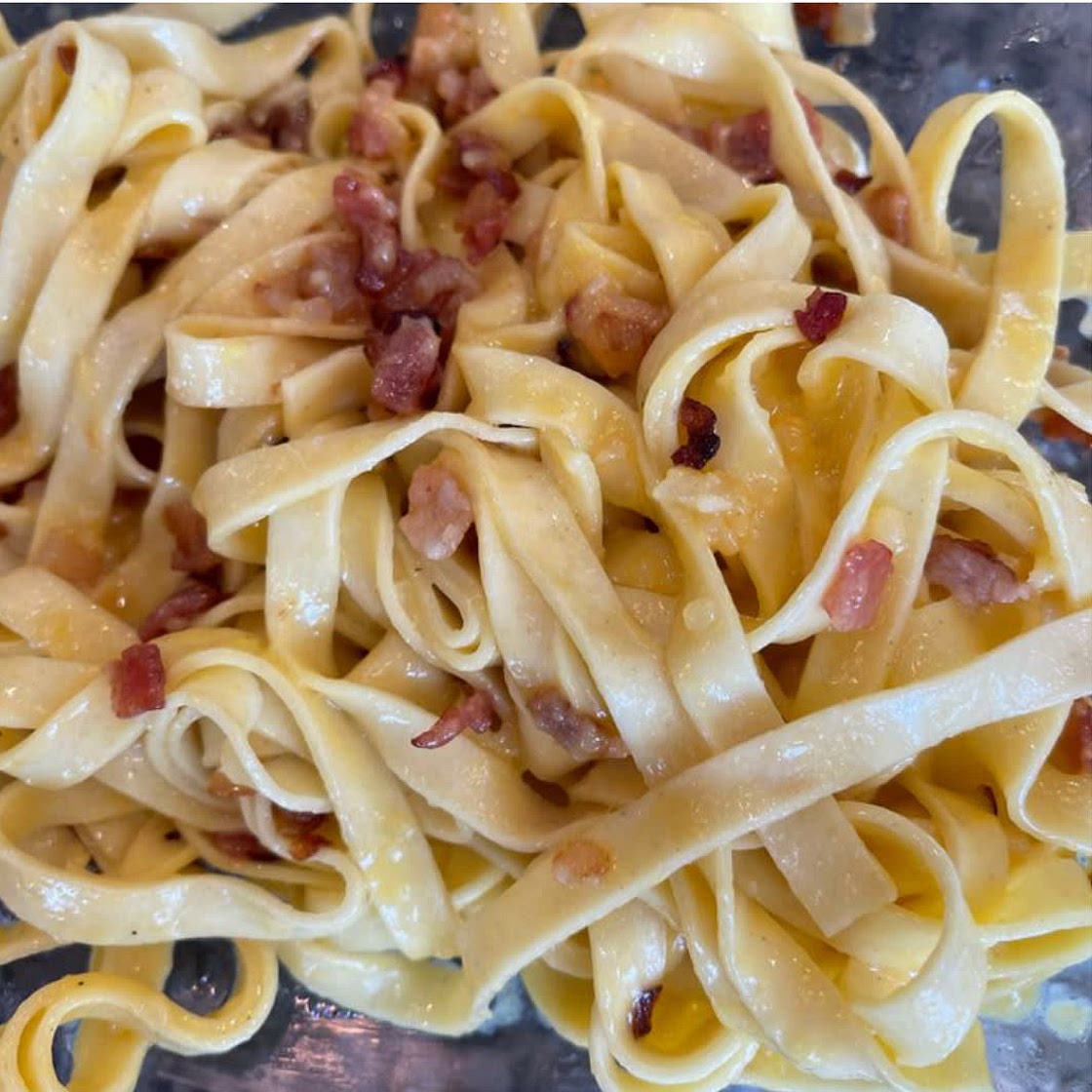 Fettuccine alla Carbonara 
