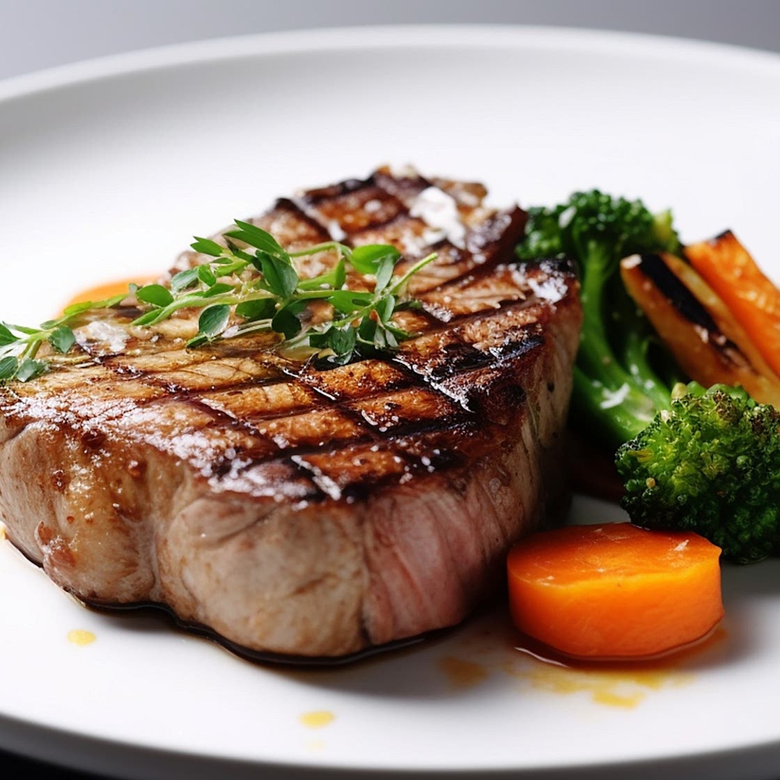 Oven Baked Steak
