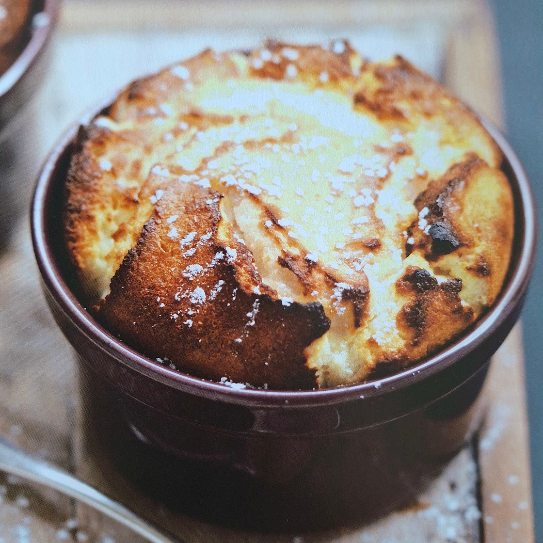 Soufflé met amandelen en ricotta