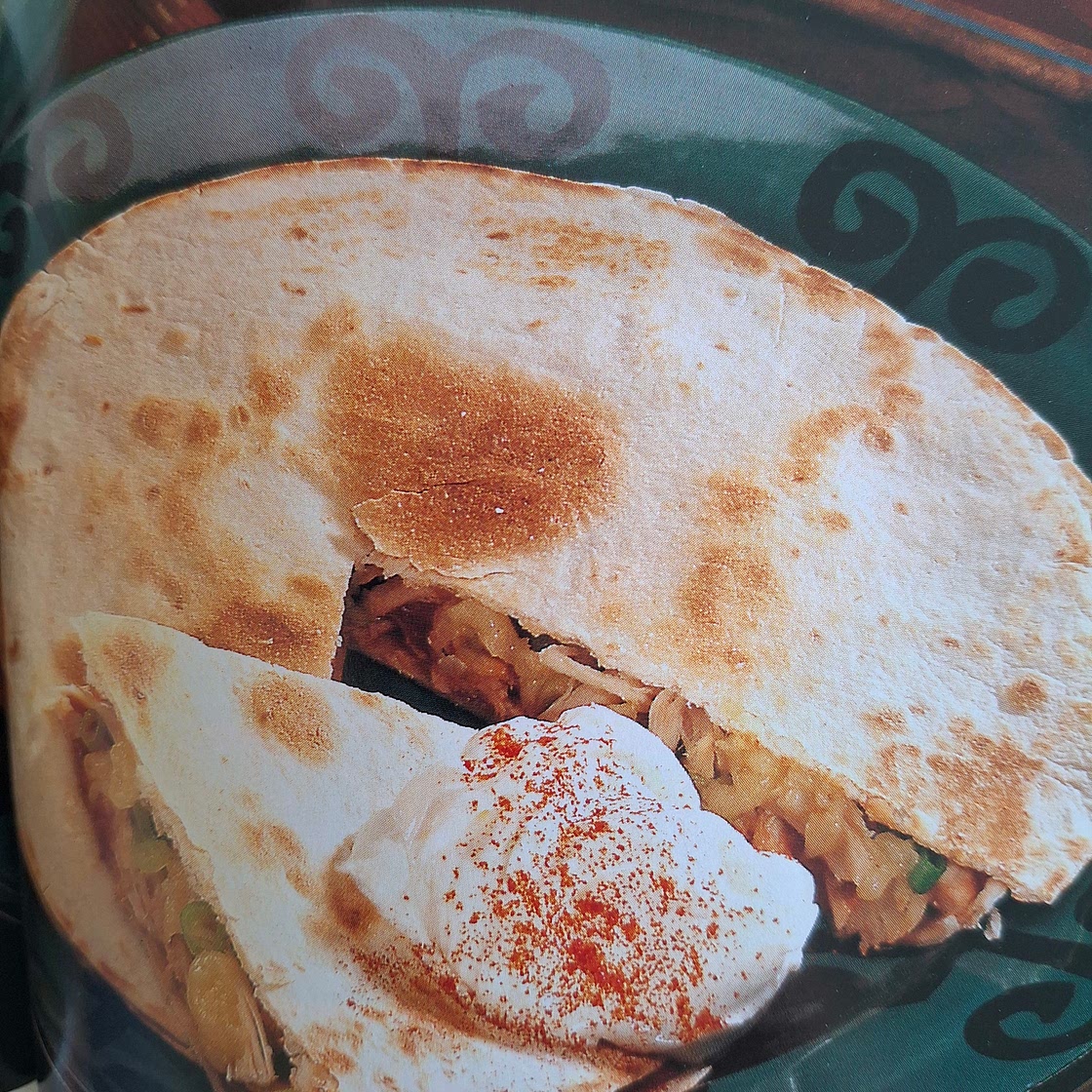 Quesadilla met kip