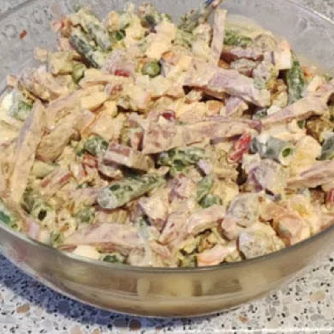 Салат с мексиканской смесью