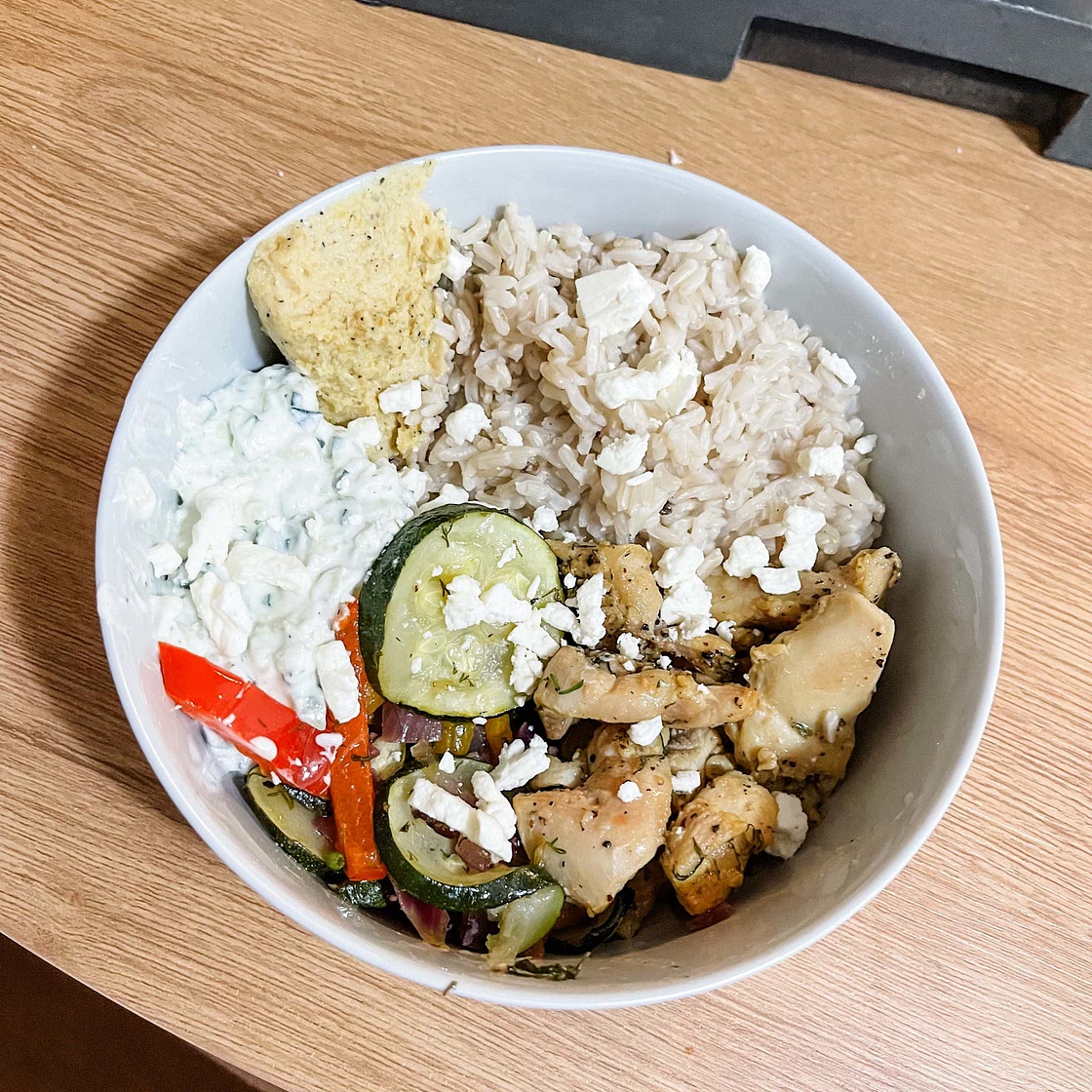 Mediterranean Quinoa Plate
