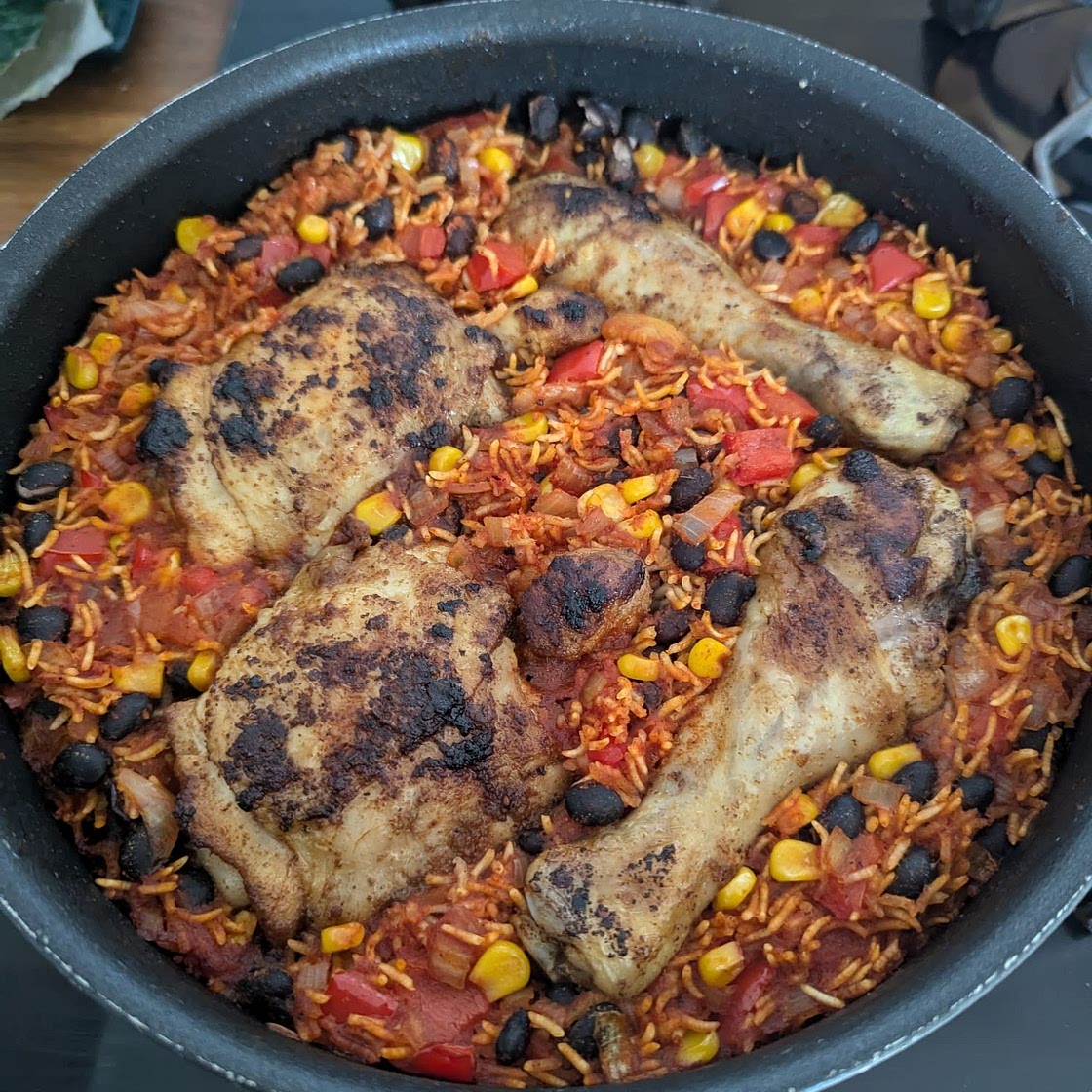 One Pot Mexican Chicken and Rice
