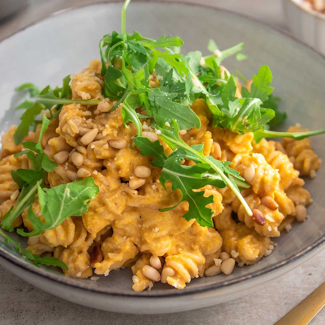 High-Protein Pumpkin Pasta