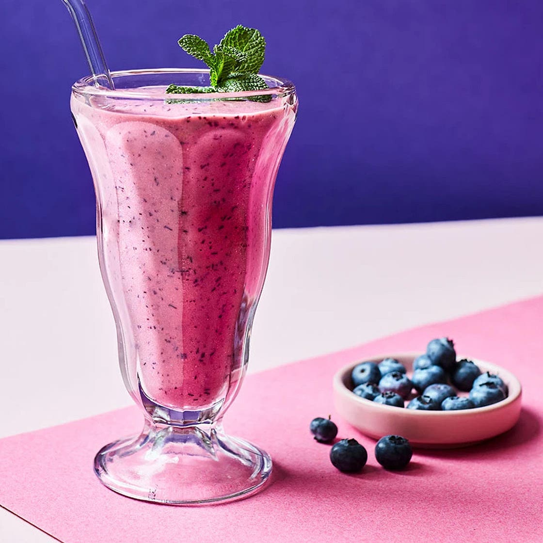 Blueberry smoothie
