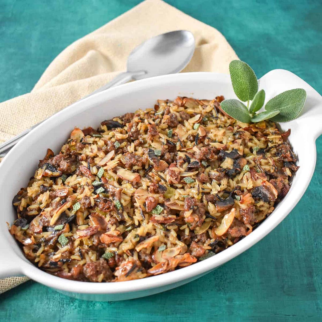 Sausage Wild Rice Casserole