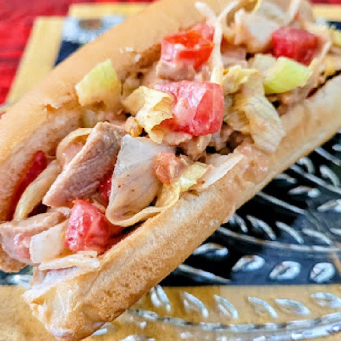 Chopped Pork Sandwich