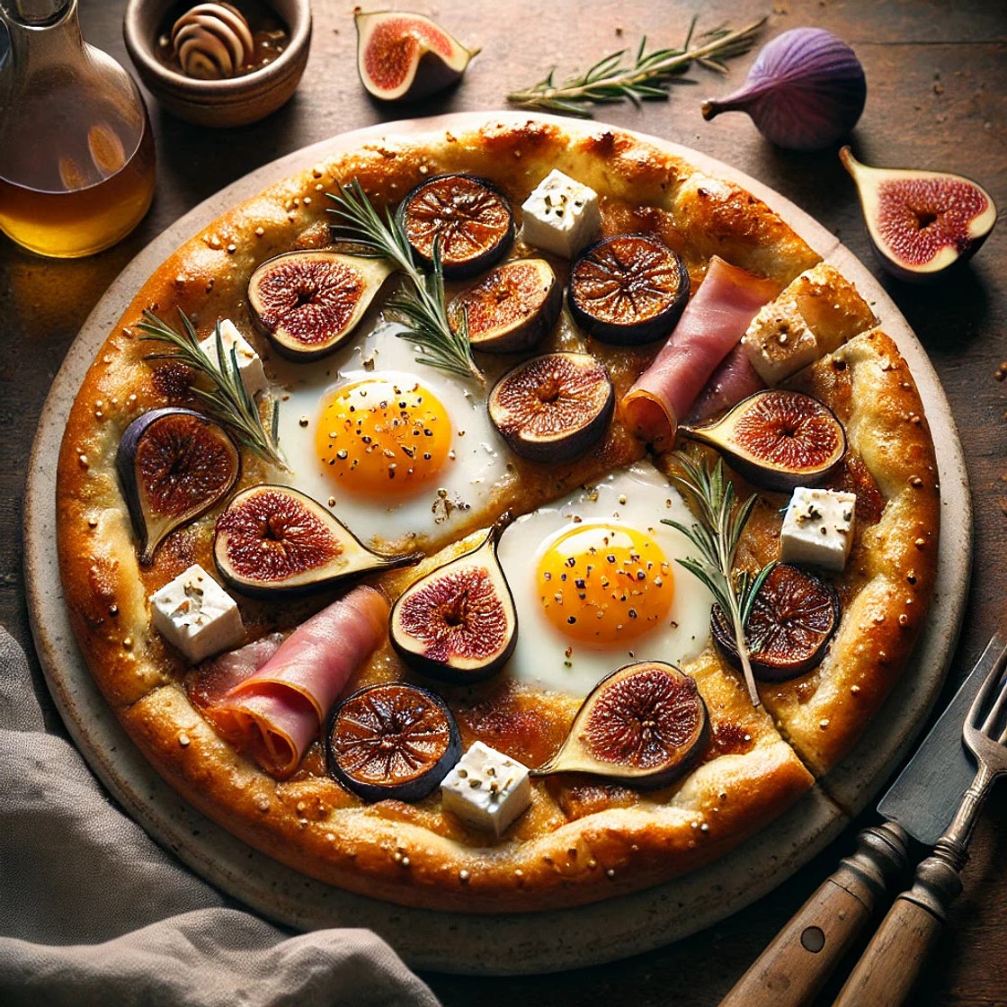 Couronne figues/chèvre