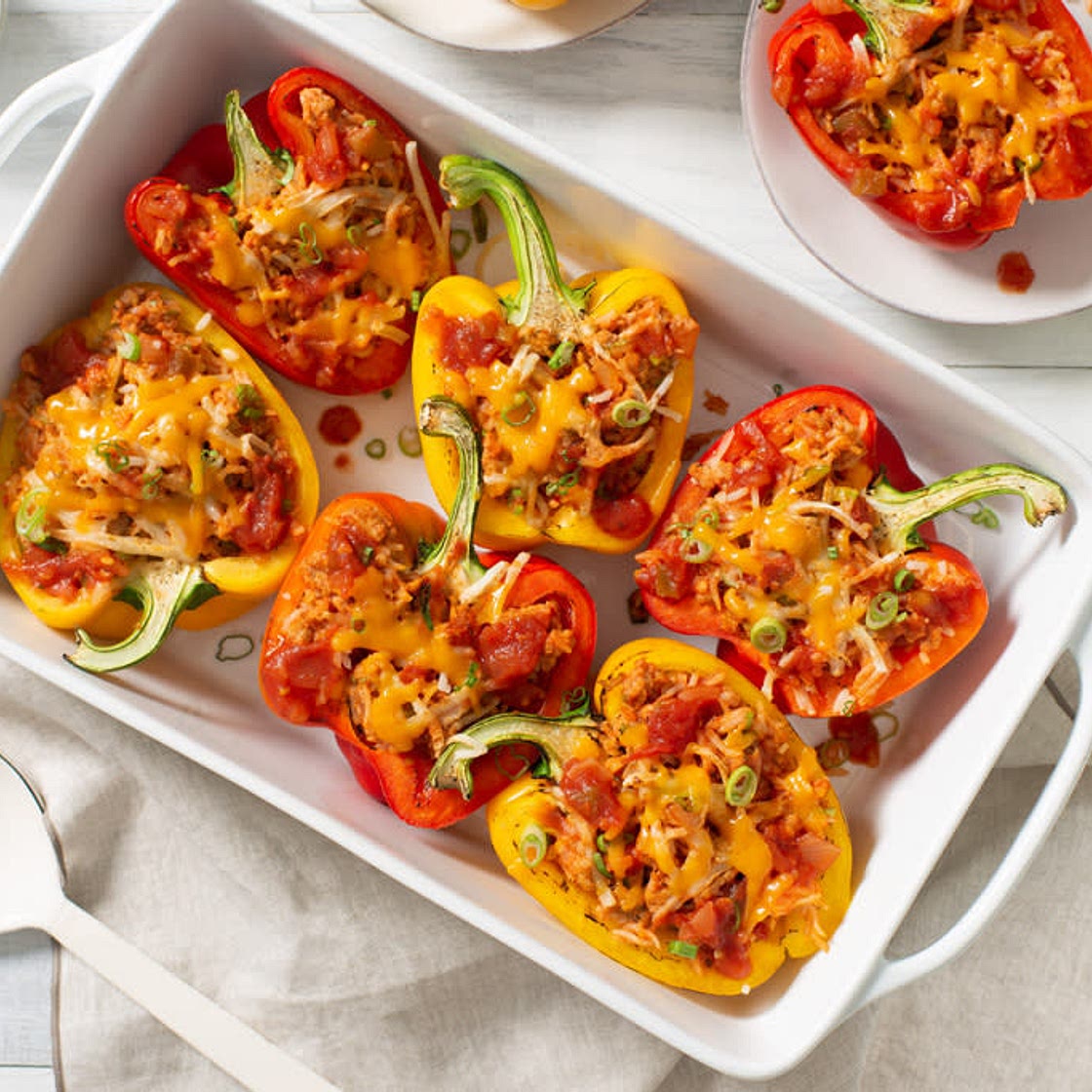 Cheesy Stuffed Peppers
