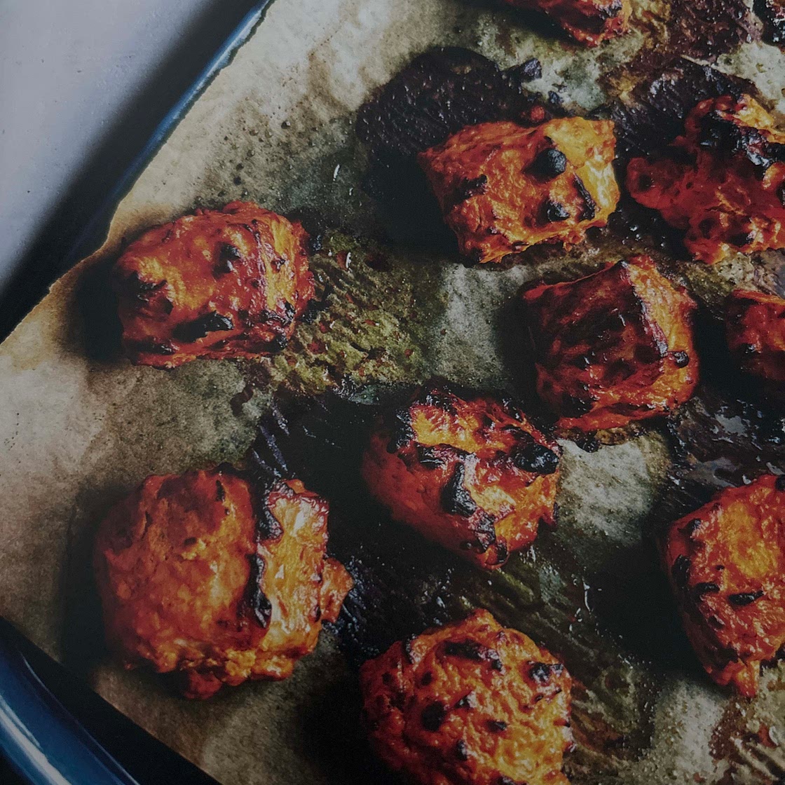 Yogurt and Spice Roasted Salmon