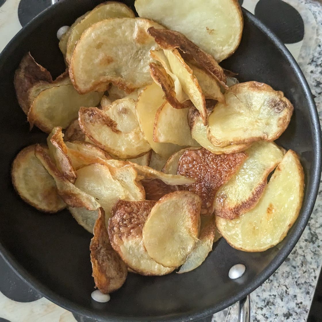 Olive Oil and Sea Salt Oven-Roasted Crispy Potato Rounds