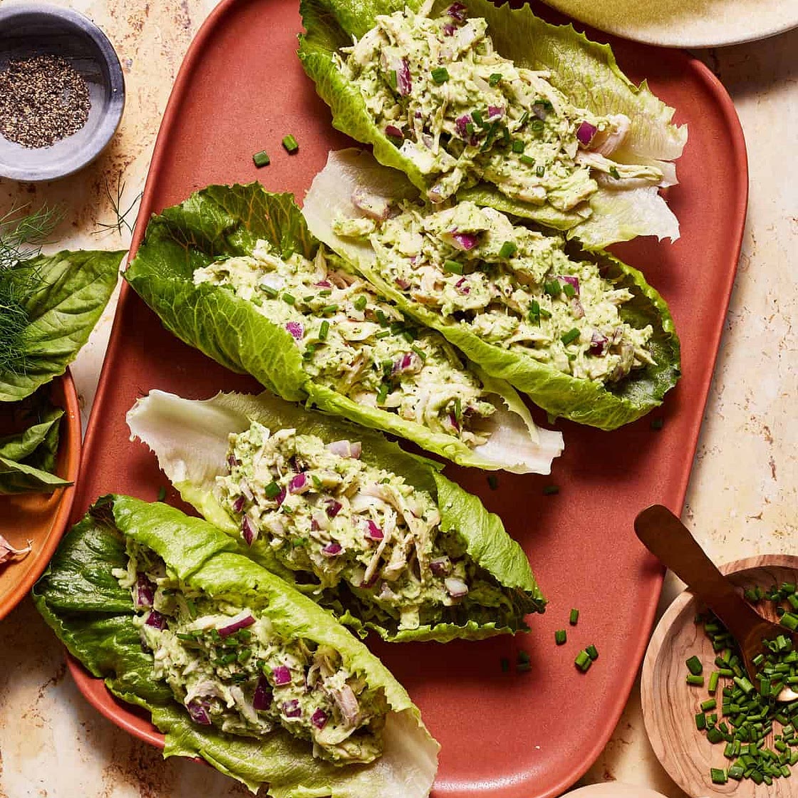 High-Protein Green Goddess Chicken Salad