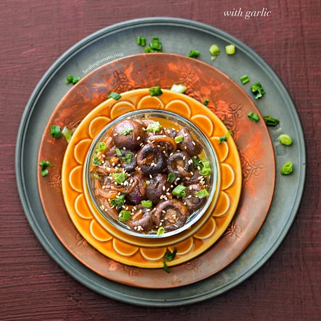 Garlic Mushrooms Recipe