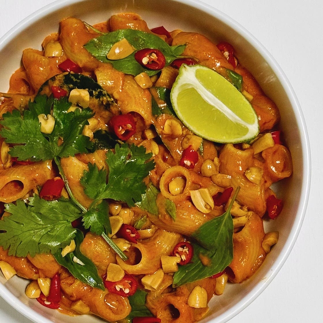 Thai Red Curry Mac and Cheese 