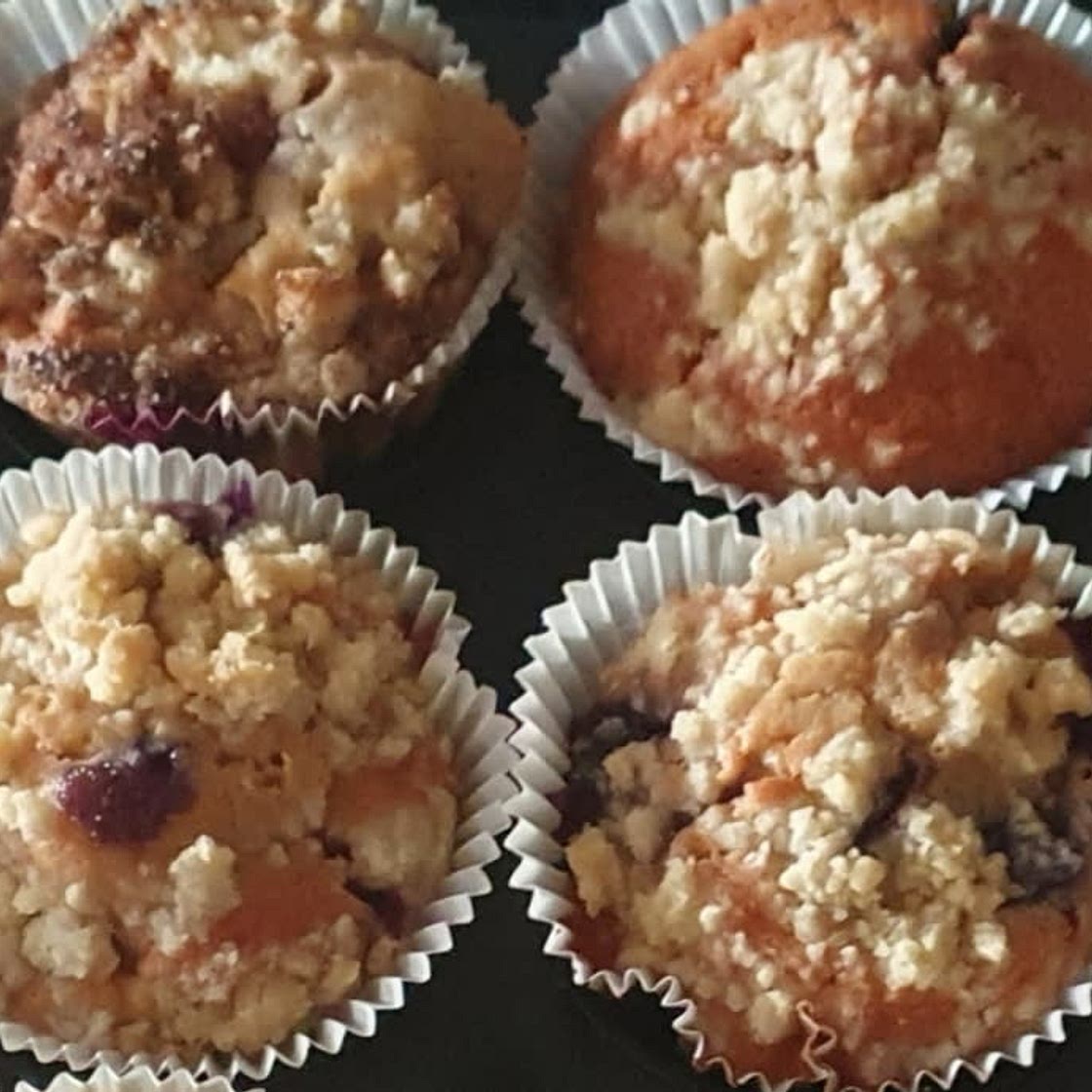 Raspberry and White Chocolate Muffins