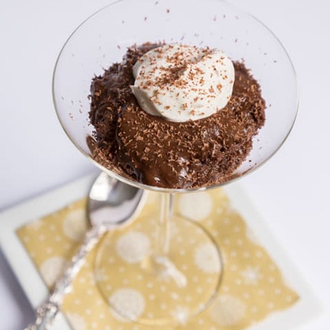 Dark Chocolate Olive Oil Mousse