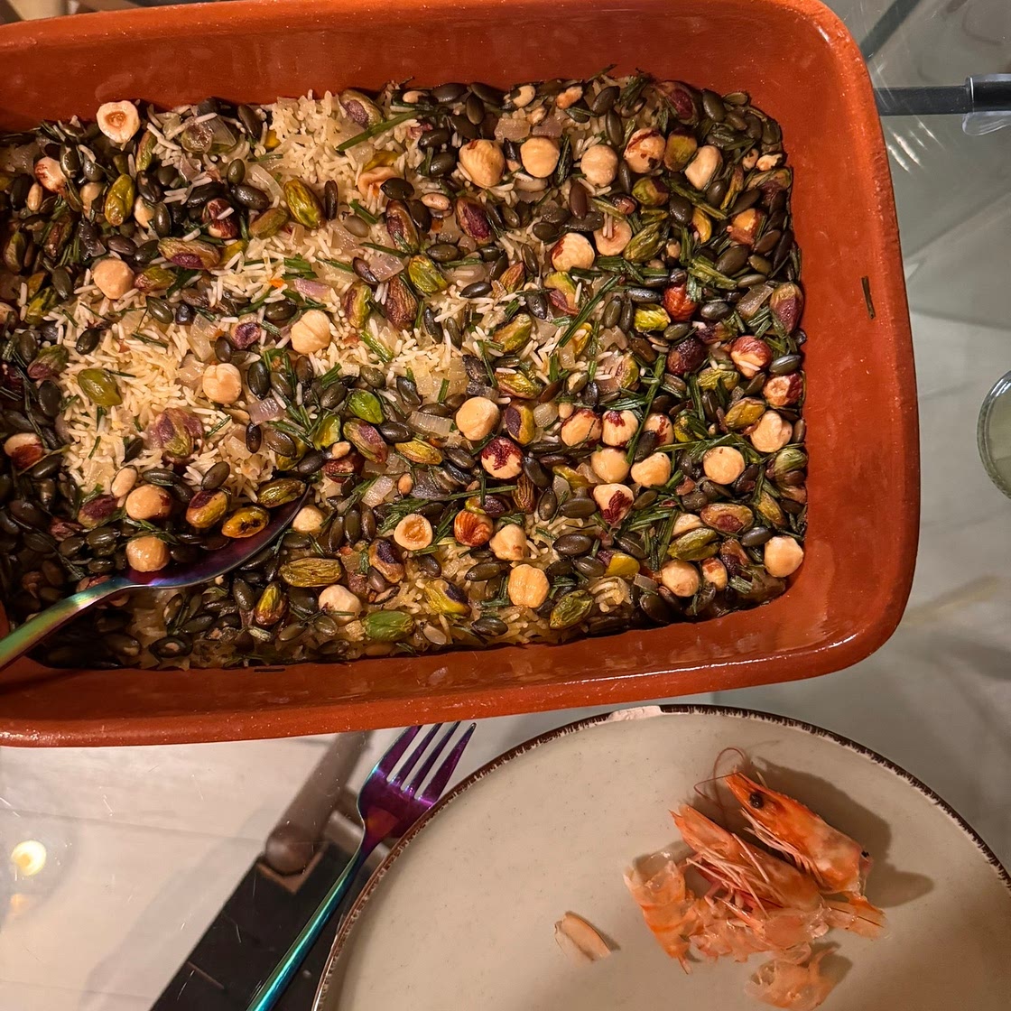 Arroz del excursionista 
