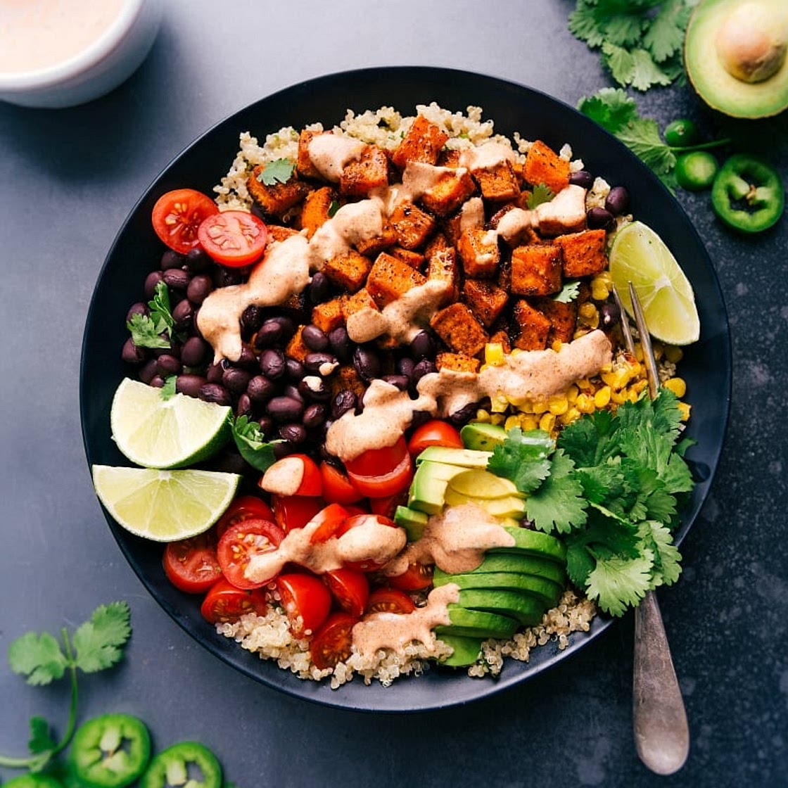 Sweet Potato Taco Bowls