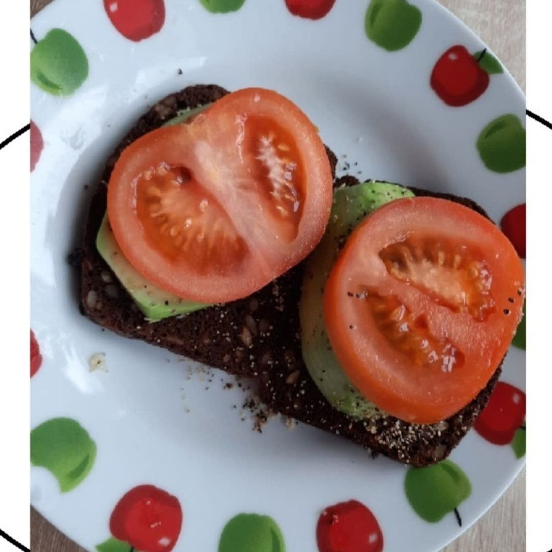 Sandwich with vegetables