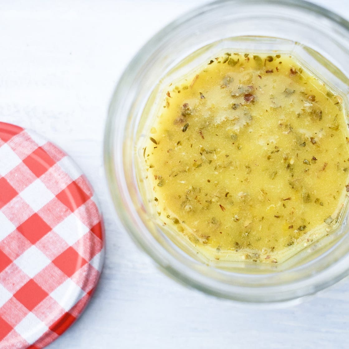 Easy Lemon Vinaigrette - Small Batch Salad Dressing