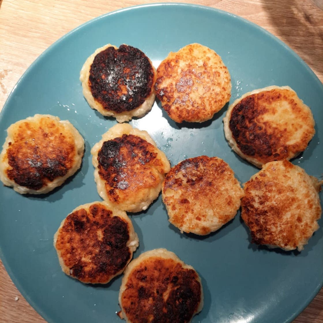 Cottage cheese pancakes