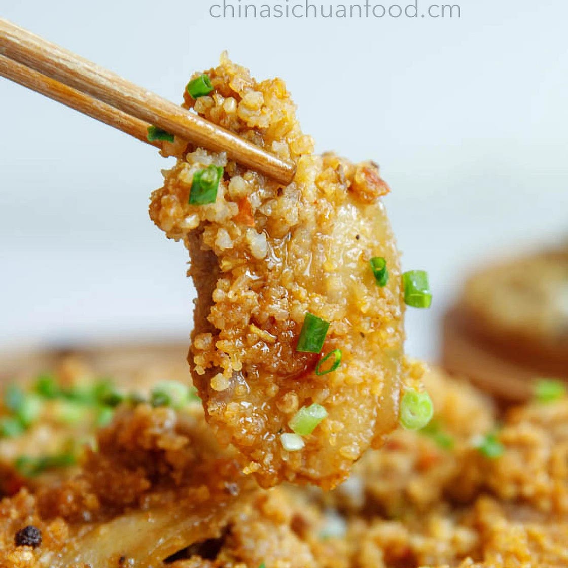(FenzhengRou)Steamed Pork with Rice Flour