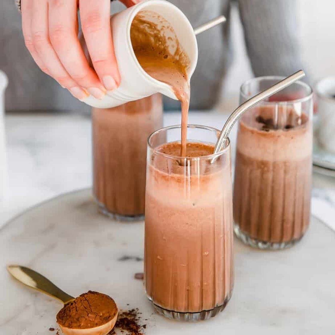 Creamy Mocha Smoothie