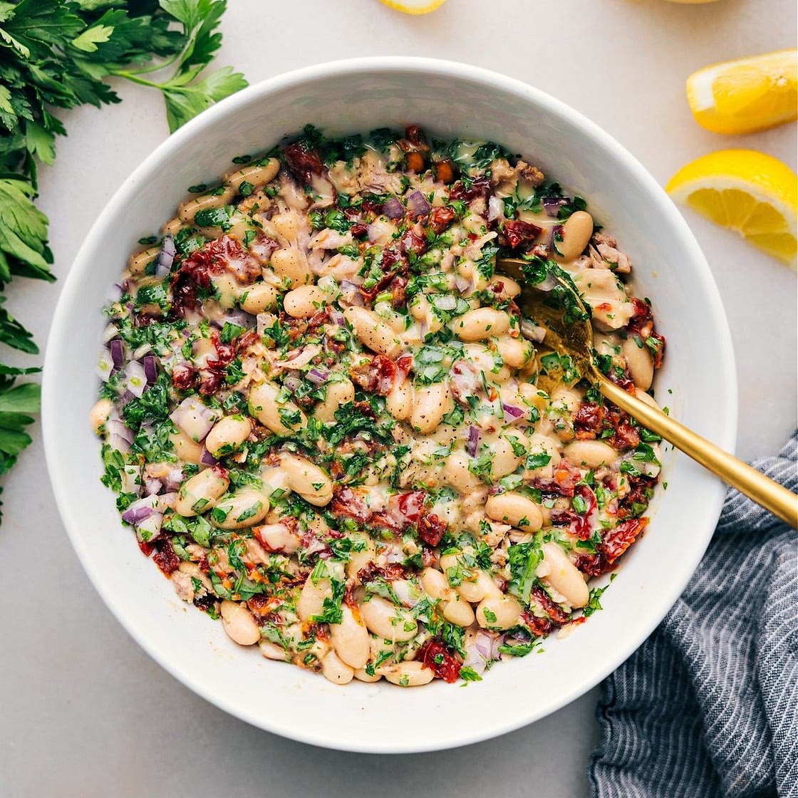 Tuna White Bean Salad